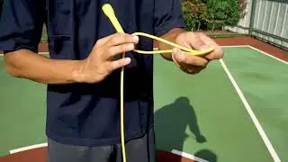 How to Adjust Your PVC Jump Rope Length | Rocket Rope Indonesia