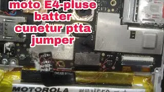 Motorola E4 pluse battery ptta kat jaye to  jumper kese lgaye 💯👍👍🙏