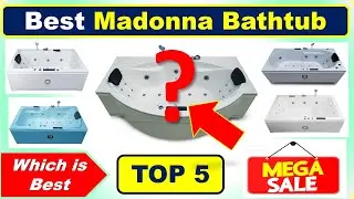 Best Madonna Bathtub in India 2026 with Price 🔥 Jacuzzi Tub 🔥 सबसे अच्छे मैडोना बाथटब