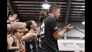 Shannon Seebohm coaching the JCU TOWNSVILLE FIRE
