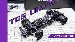 TGS Ultra 1/24 蚊車漂移! 初次下地測試中 在家玩甩尾