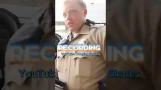 Cops try to falsely arrest youtuber Douglas Skates over a prank‼️ @DouglasSkates