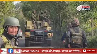 Security forces launched a massive search operation in Billawar 