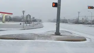 IRL Adventures: Walking along Baghdad during Valentine's Day Winter Storm 2021