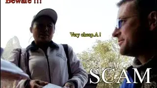Scam in China.  Shanghai tourists beware!!!