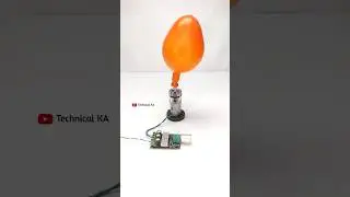 How to Inflate a Balloon Using 12V Transparent Air Pump