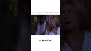Proof the music makes the movie scary 💀#viral#memes#funny#fyp