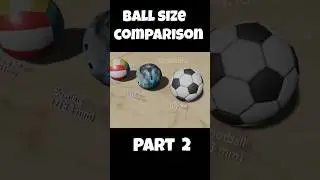 ranktopia ball size comparison part 3 #soccer