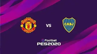 eFootball PES mobile 2020 Manchester United vs Boca Juniors ios Gameplay