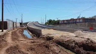 Three Miles Overhead Bridge being built by CHEC China Habour Engineering Company | Kingston Jamaica