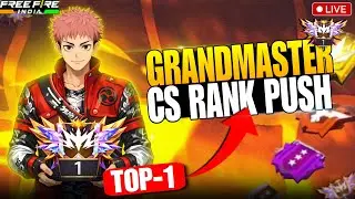 NEW SEASON CS RANK PUSH TOP-1 GRANDMASTER #FF #CSRANKPUSH #LIVE
