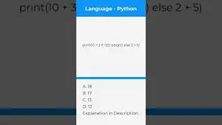 What will be the output of this Python code snippet? #Shorts #CodeOutput #RudraSingh