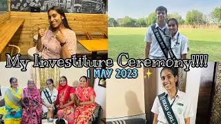 The Investiture Ceremony ✨| Delhi Public School Jodhpur | A day in my life