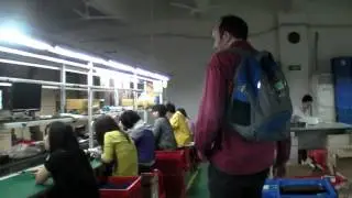 Shenzhen Factory Tour, exclusive video at the Hongda Laptop Factory