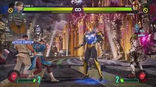 Marvel VS Capcom Infinite: Ryu/Chun-Li VS Nova/Gamora