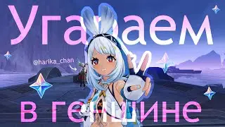 Лижем пятки Коломбине в Genshin Impact