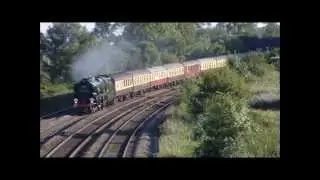 The Cathedral Express Steam Train