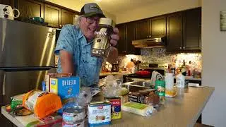 Making Cheap Camp Meals Shopping at Bulk Food Store & Walmart