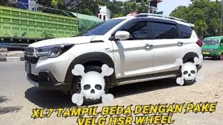 modifikasi XL7 pake velg hsr ring 17 bikin mobilnya tampil keren aja