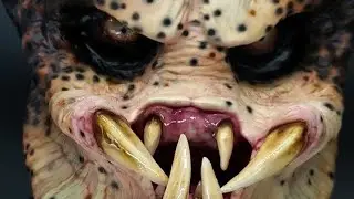 Jungle Hunter latex mask (Work in progress)