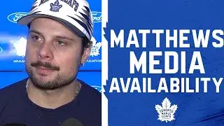 Auston Matthews | Practice | October 23, 2025