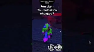 1x1x1x1 Rework Update Yourself Skin Change? #forsaken #memes #kevin #roblox #skin #yourself #drama
