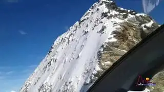 Cumbre del Cervino desde el Aire - Matterhorn Summit Aerial View
