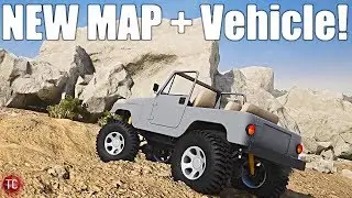 Pure Rock Crawling: NEW DESERT MAP 2019 and VEHICLE GAMEPLAY!!