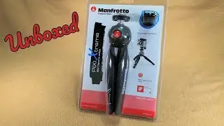 Manfrotto Pixi Xtreme Mini Tripod with GoPro Adaptor Unboxed - iPhone 7 Plus - Filmic Pro Log