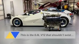 This is the 6.0L V12 Engine that SHOULDN’T EXIST… | #ford #fordgt90 #fordindigo