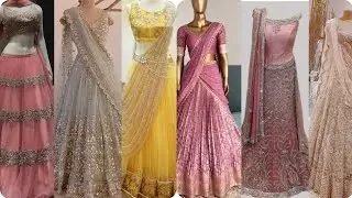 Most beautiful bridal lahenga choli collection latest new Indian bridal lahenga choli for women 