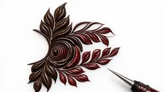 Easy rose Mehndi Design with Leaves | Mehndi Design 2026 | mehndi | Mehndi ki design | Henna Design