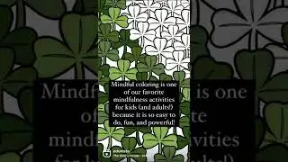Mindful coloring is a fun & easy mindfulness activity! Check out how it can help your kids!