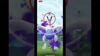 I Caught Shadow Lugia #pokemongo #shadowpokemon #teamrocket #giovanni #shorts