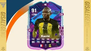 FC 24 Flashback N&rsquo;Golo Kante SBC Guide &ndash; 91 Rated, 575k Spend, 75k Pack Return - Worth It?