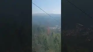 Telegondola Sinaia-,Romania!#travel #visit #views #nature #mountain
