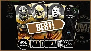 The BEST Ultimate Legends To Add To Your Madden 22 Ultimate Team!
