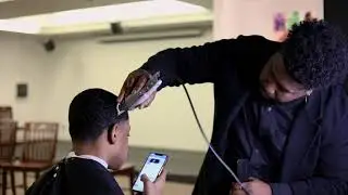 Michael Rainey Jr Gets a 360 Wave Haircut