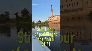 Howard Bend Waterworks - the last landmark of Missouri River 340 Race