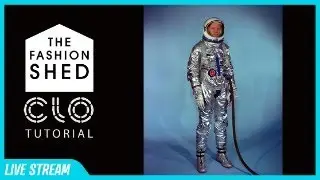 CLO3D x MCM Competition - Spacesuit Outfit  (PART2) &ndash; Watch & Learn!