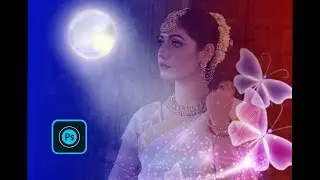 PS Touch Manipulation - Glowing Image | Creative Photo Manipulation | PS Touch Tutorial