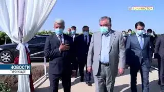 Посещение дехканского хозяйства «Ходжи Неъмат» и сада «Боги Сомон» в городе Турсунзаде