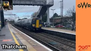Trains at Thatcham (RTL) 29/11/25