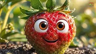 Polish | 🍓 Słodka Historia Truskawki | The Sweet Strawberry Story |  Life story