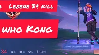 34 kills Plus|| Dath mashine in moba leagent sonmanki King on killing mashine moba leagent 
