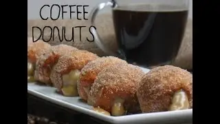 Stuffed Coffee Donuts