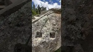 Them: there&rsquo;s no evidence of lost technology / Me: this rock #peru