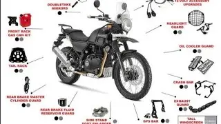 Best HIMALAYAN Touring MODIFICATION and Accessories 😲@royalenfield @Vinitomoto