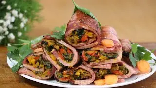Quick Cooking: Colorful Ham Rolls &ndash; A Unique Dish!