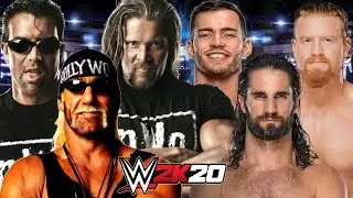 WWE 2K20 | NWO vs SETH ROLLINS MURPHY & AUSTIN THEORY